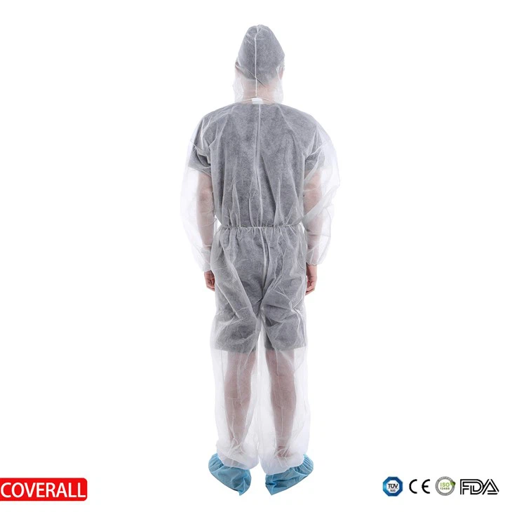 PROTECTIVE HOODED COVERALL