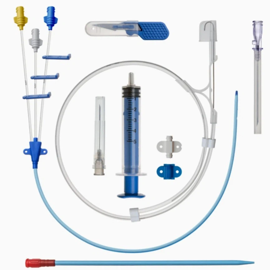 High-Quality Dialysis Catheters Hemodialysis Catheter Kit Available for Medical Use
